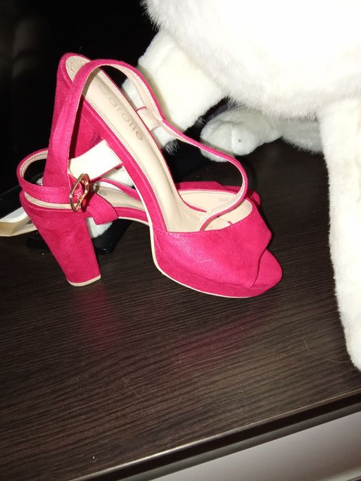 Sandale elegante,cu toc,