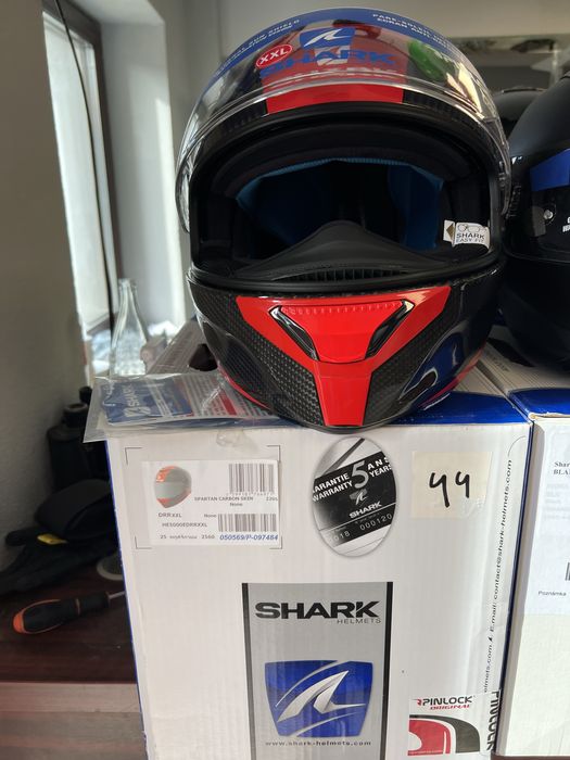 Casca Shark Spartan Carbon Skin XXL