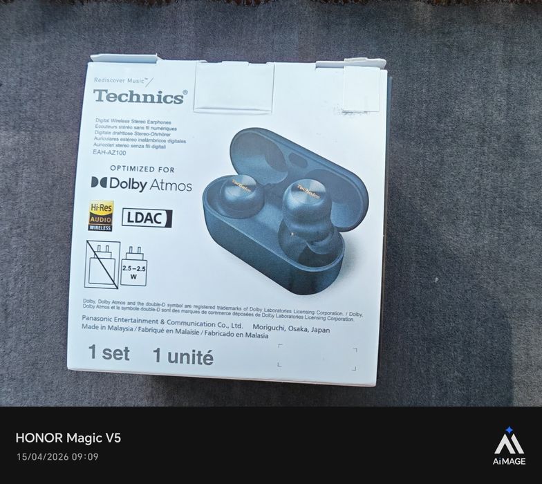 Căști Huawei Buds 4 pro și Tehnică Az100 ambele Hires and Ldac