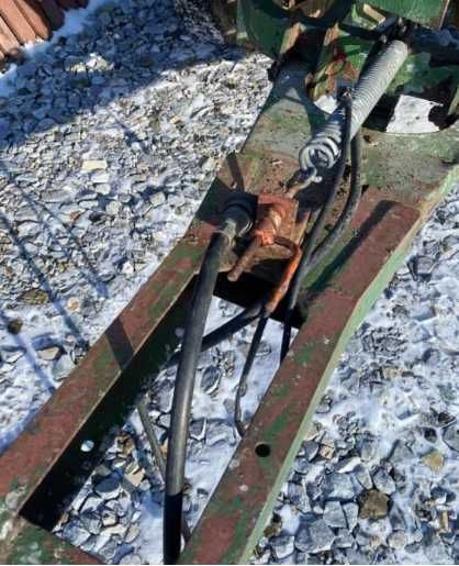 Remorca de transportat baloti 12 tone, 6.50 x 2.30 m, cu frana