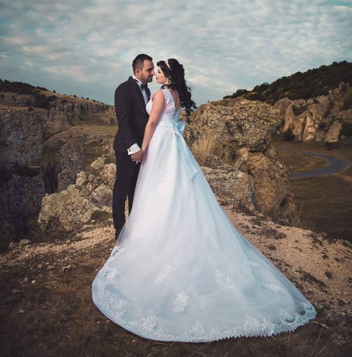 Rochie mireasa în A line