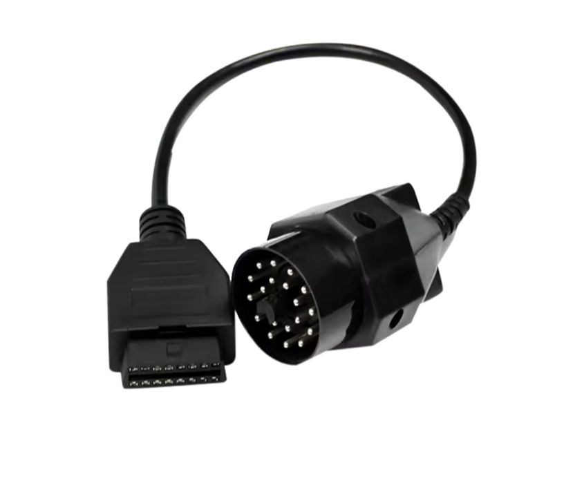 Чисто нов кабел преходник за диагностика БМВ / BMW 20 pin мъжки