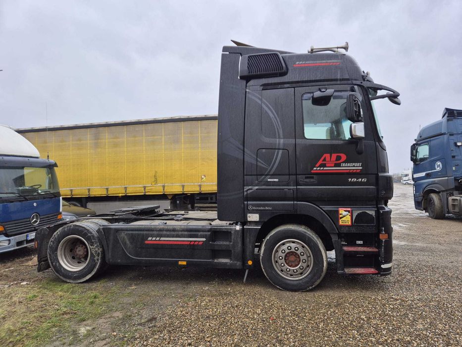 Vand Mercedes Actros 1846 mp3 an 2011+Semiremorca Schmitz  stand 2008