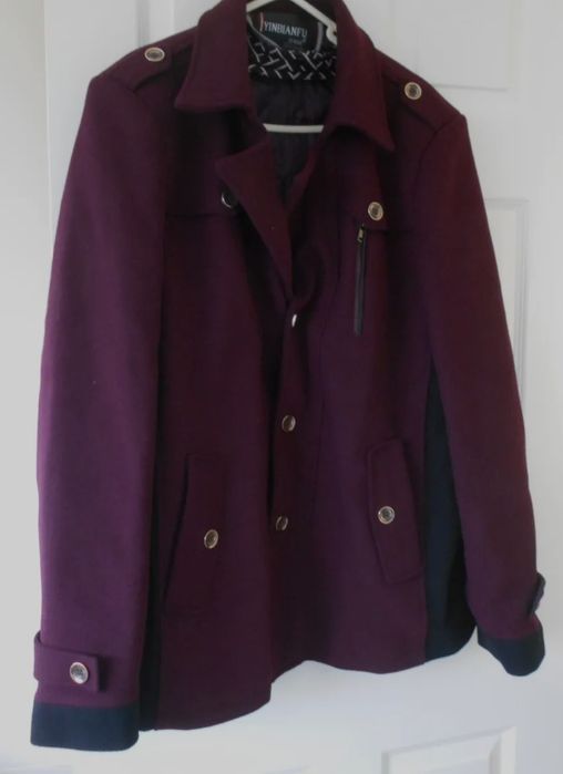 Мъжко зимно палто 3XL