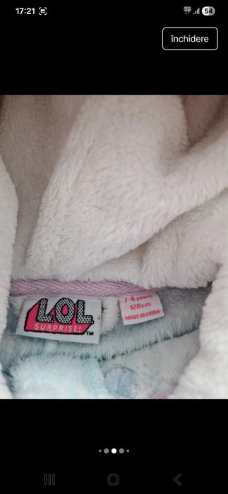 Salopeta LOL marimea 122