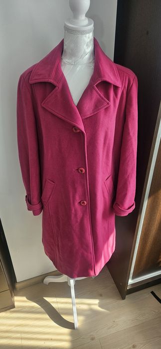 Palton fuchsia casmir