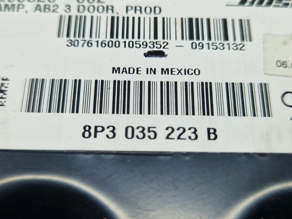 Amplificator audio AUDI A3 (8P1) [Fabr 2003-2012] 8P3035223B