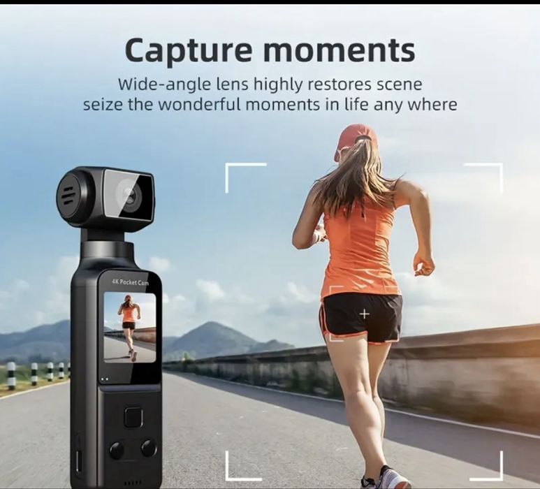 СПОРТНА КАМЕРА 4К НD Video 270° ротация 32G карта + микрофон