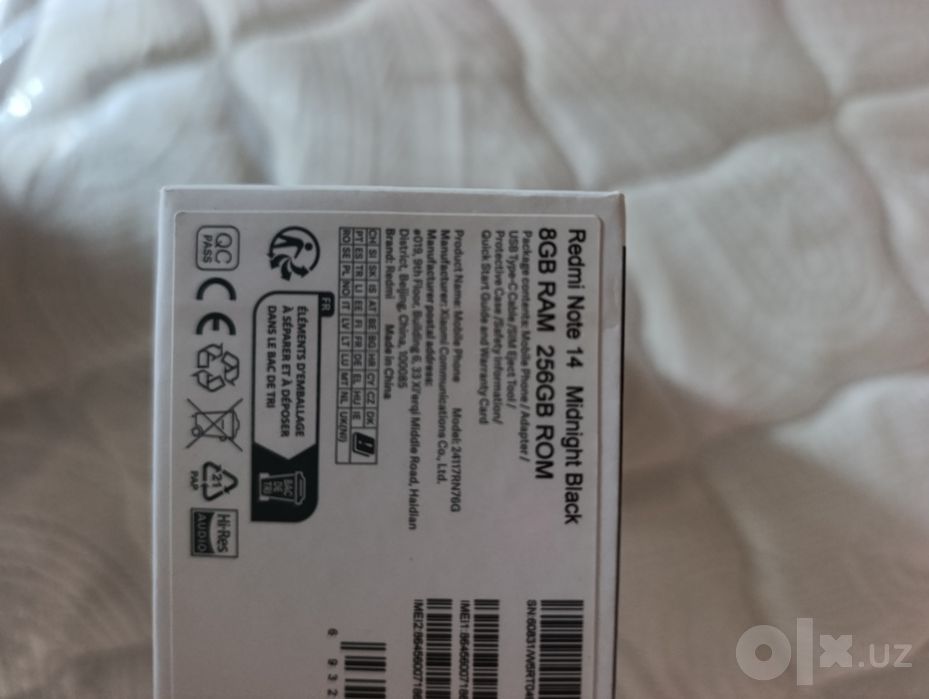 Redmi not 14 8/256 ideal