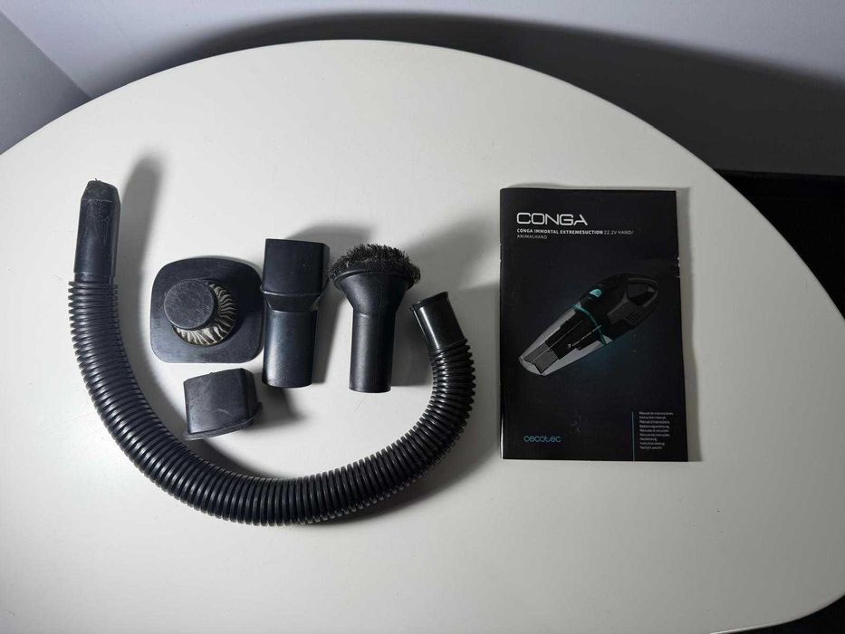 Aspirator de mana, Cecotec Conga Immortal, 150 W, 22.2V, vol. 0,5l