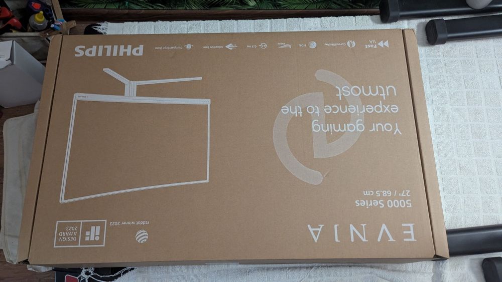 Vand Monitor Gaming curbat VA PHILIPS Evnia 27", FHD, 280Hz, HDR 10