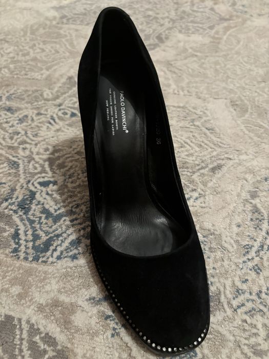 Туфли замшевые 36