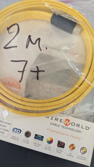 WireWorld Chroma 7+ HDMI 4К 18 GBps Кабели