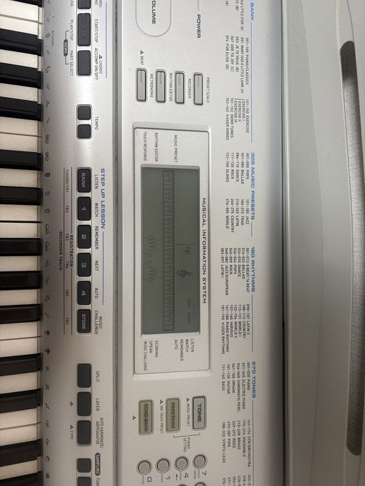Синтезатор Casio CTK-4000 + стойка + подставка для нот