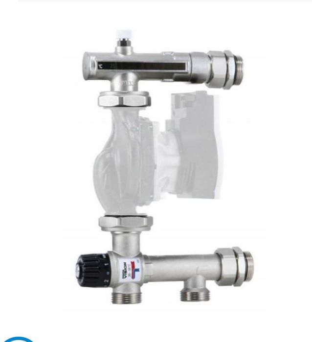 Grup amestec si pompare (fara pompa) Romstal EcoHeat 500, D.1"