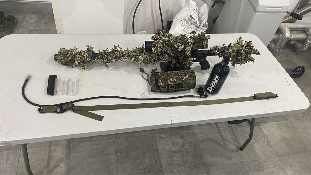 Airsoft (Еърсофт) снайпер и екипировка HPA