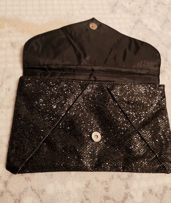 Сумка клатч сумочка блестящий со стразами блестками