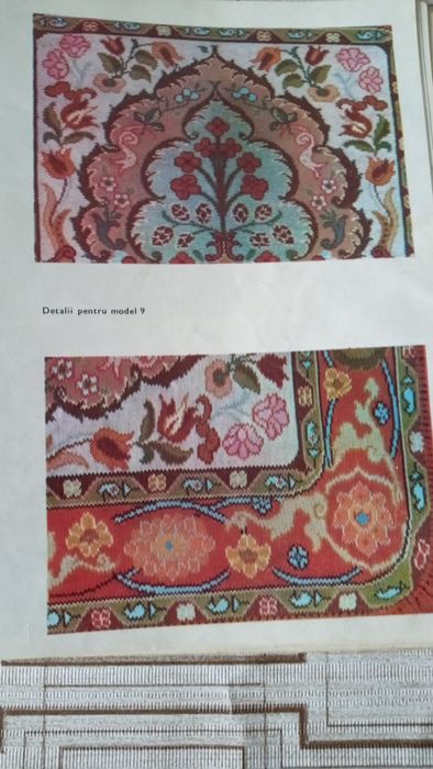 Cărți pentru broderie, chilimuri, împletituri