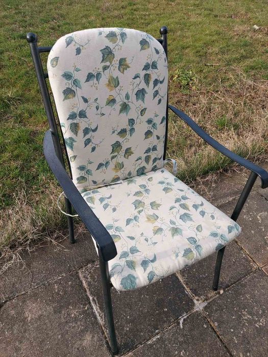 4бр метални градински стола