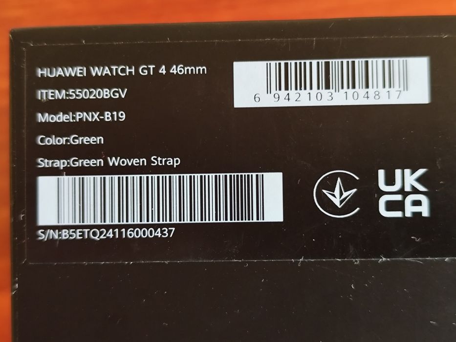 Huawei watch GT4 46 mm