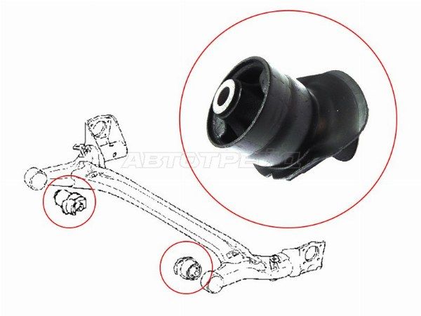 Сайлентблок Toyota Corolla