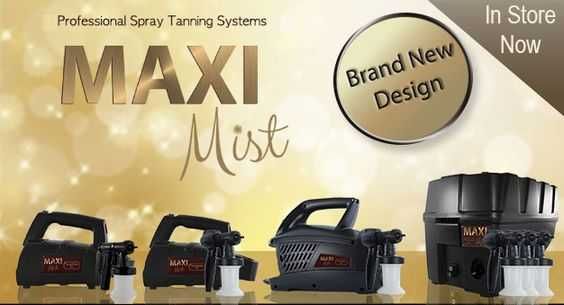 Уред за моментален тен Maximist Lite, преносим апарат, Англия, нов