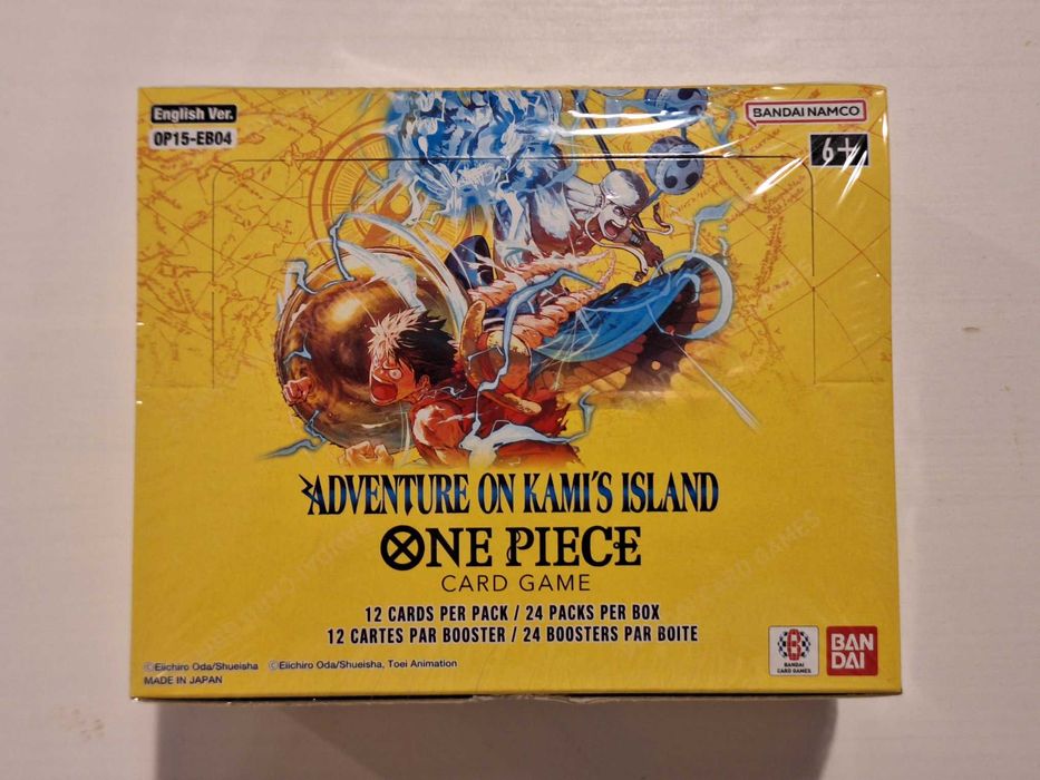 Booster Box One Piece TCG Display OP-15 Adventure on Kami's Island - Sealed (Sigilata)