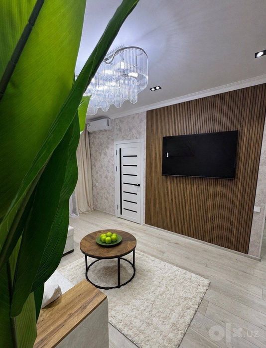 1в2-комнатная квартира 34 м² с ремонтом, Чимган, ТЦ Атлас, Эко базар