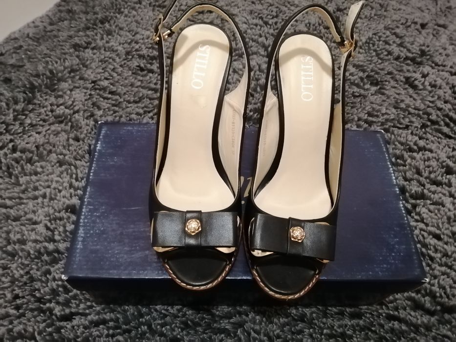 Дамски сандали на висок ток, номер 37