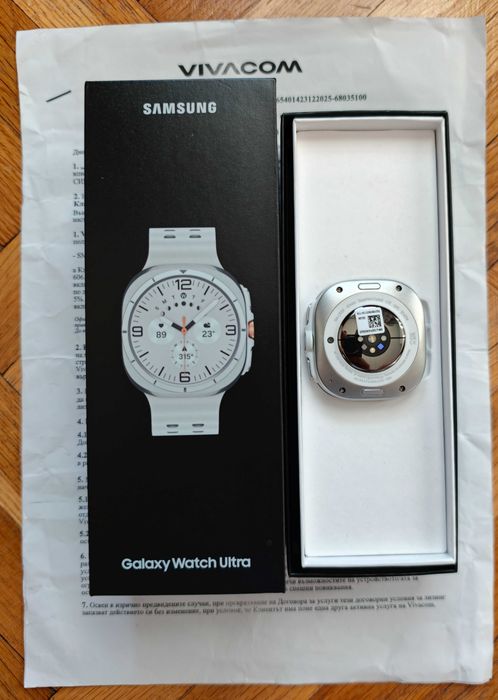 Samsung Galaxy Watch Ultra 2025 64 GB (47mm LTE) Titanium Silver – Нов