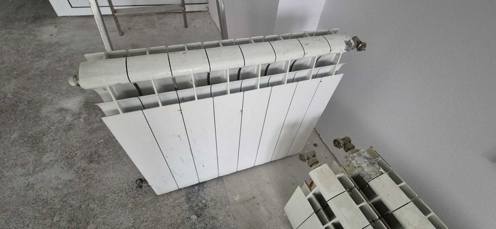 Алуминиеви радиатори / глидери – H500 и H300 (ниски). Общо 105 ребра.