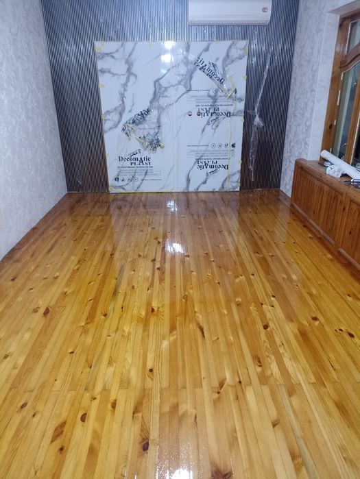 Шлифовка пол паркет