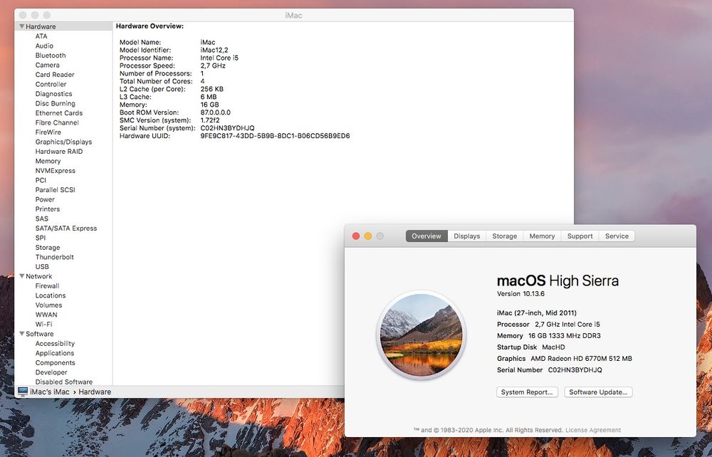 Apple iMac 27 inch 2K IPS Diisplay
