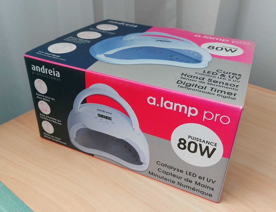 Lampa profesionala manichiura/pedichiura LED & UV - Andreia Pro