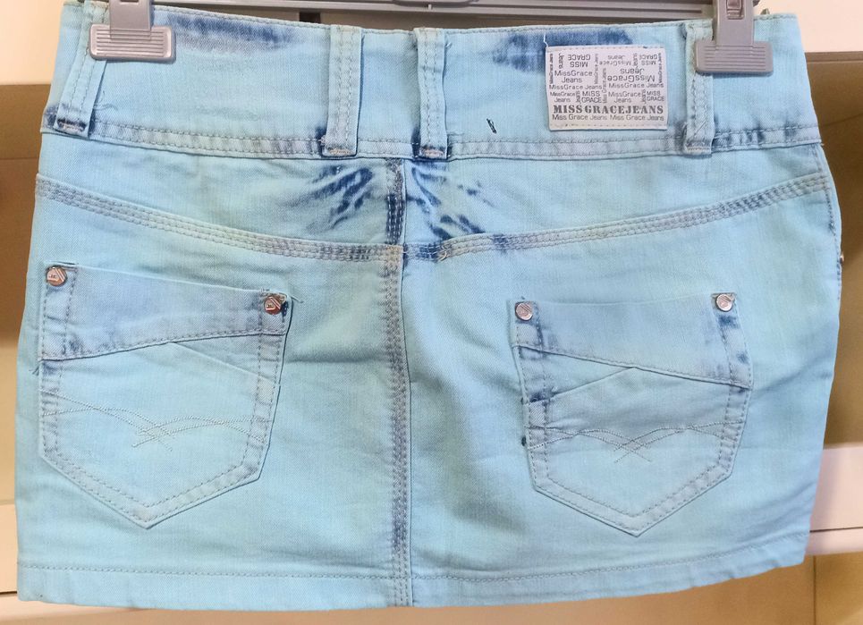 Дънкова къса пола