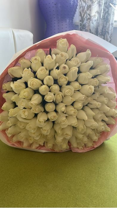 Продам 101 розу , свежие не раскрытые