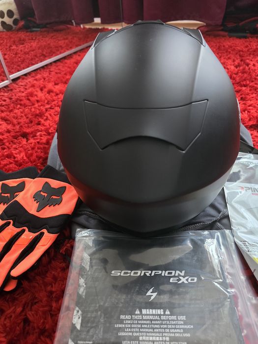 Casca Scorpion EXO 520 EVO AIR SOLID Matt Black M