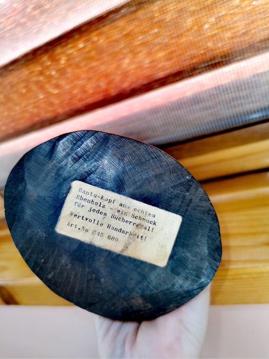 Фигура дървена глава африканска скулптура етно изкуство Кения Банту