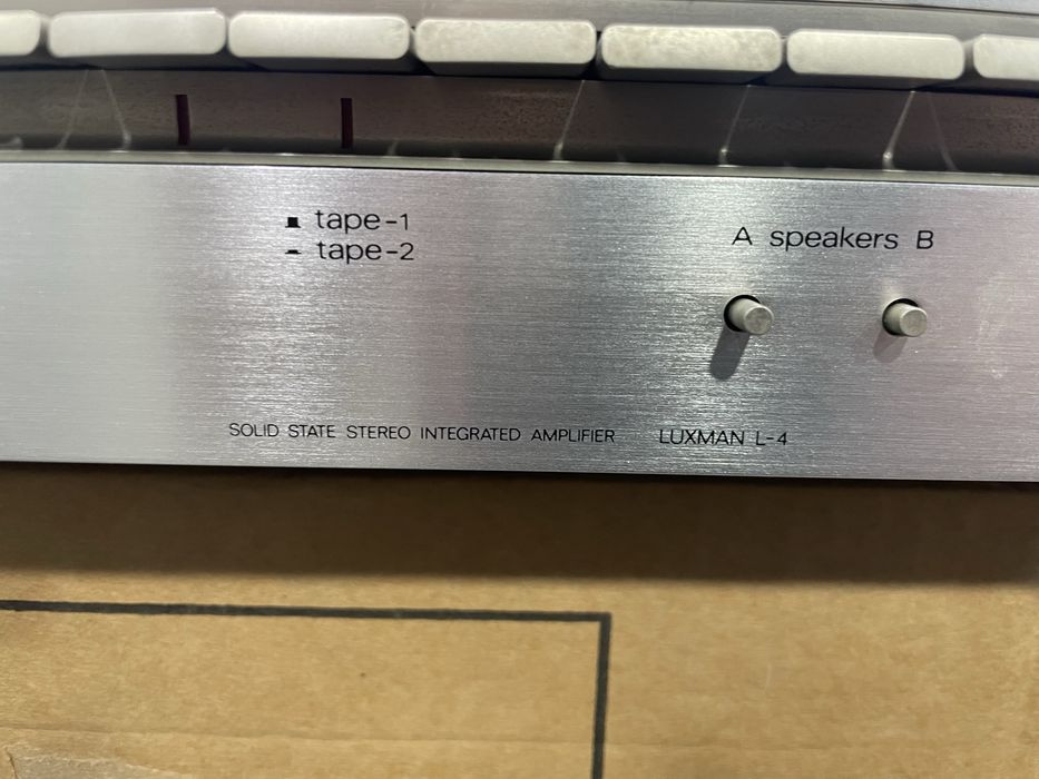 Luxman l4 amplifier