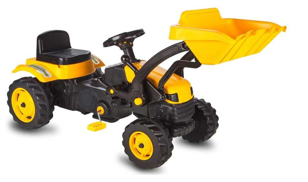 Экскаватор педальный Pilsan-125x51x51 см BW-53345 Доставка бесплатно