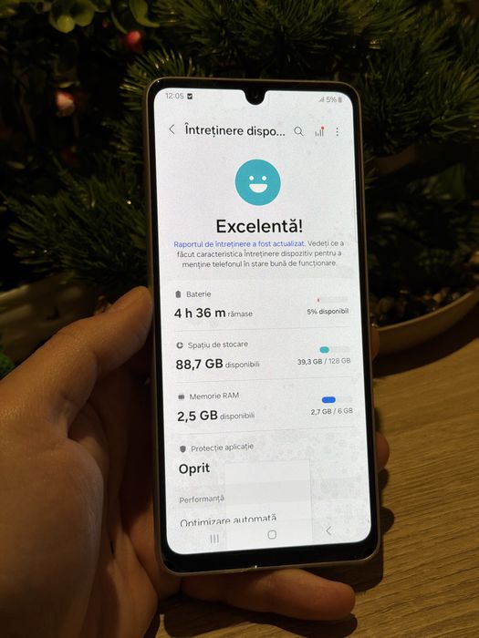 Samsung A33 Alb ‼️NOU‼️Garantie‼️