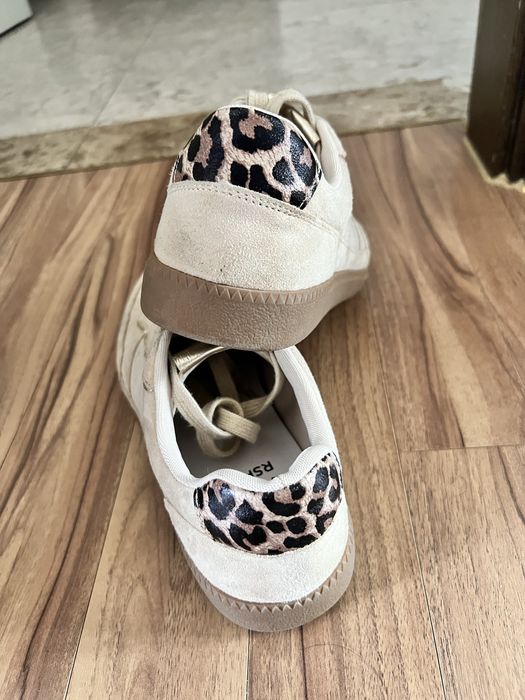 Кеды кроссовки бежевые