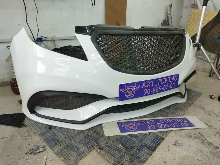 Spark тюнинг бампер бампер буфер bufer bafer