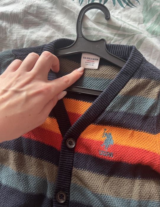 Детска жилетка Polo USPA 110-116см