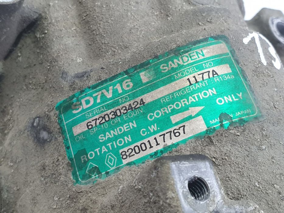Compresor clima ac 8200117767 Dacia Logan 1 (2004 - 2008) 1.6 mpi K7M710