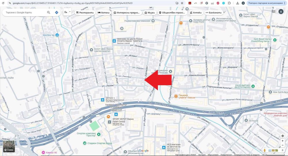 Дава се под наем Гараж / Паркомясто в Варна, Цветен квартал - 15 кв.м за 159.12 € - Снимка #2