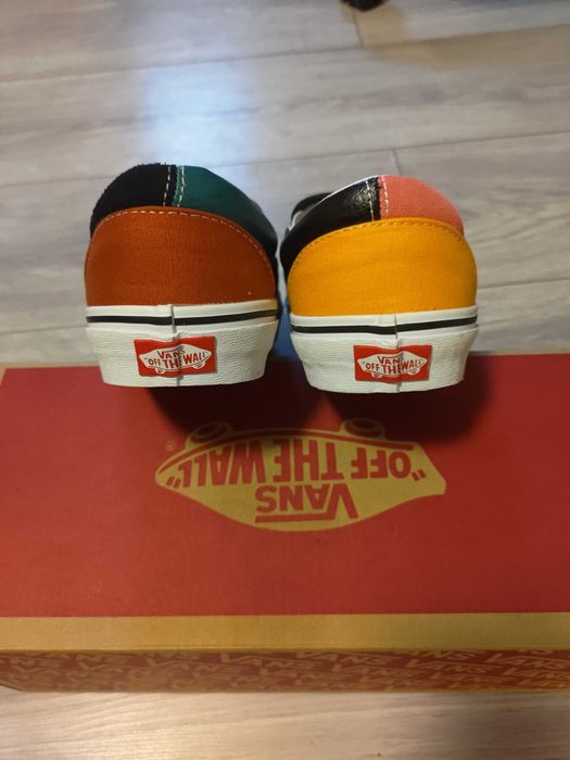 Vans Slip On din piele multicolor