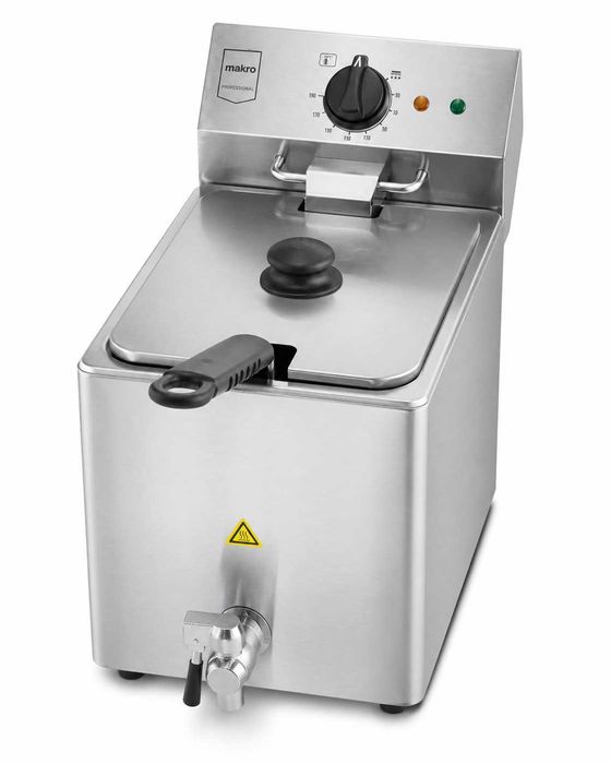 Friteuza electrica profesionala 8L Makro, NOUA