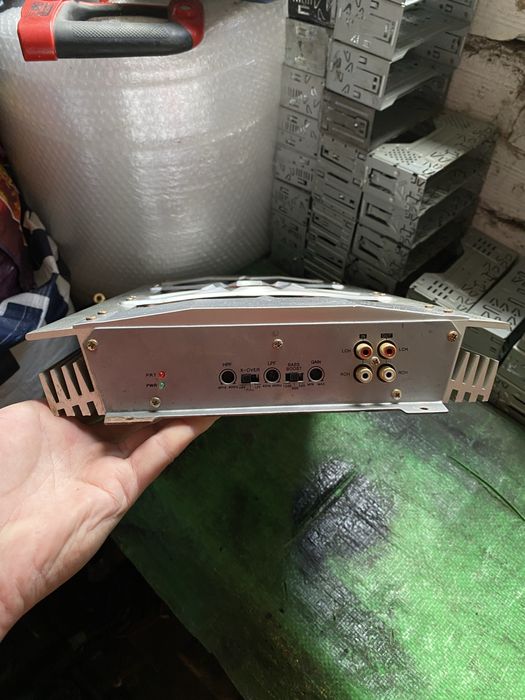 TOXIC (Черепа) - 1 x 675W RMS!! Огромен много Мощен и Качествен 2 канален авто бас усилвател стъпало за кола
