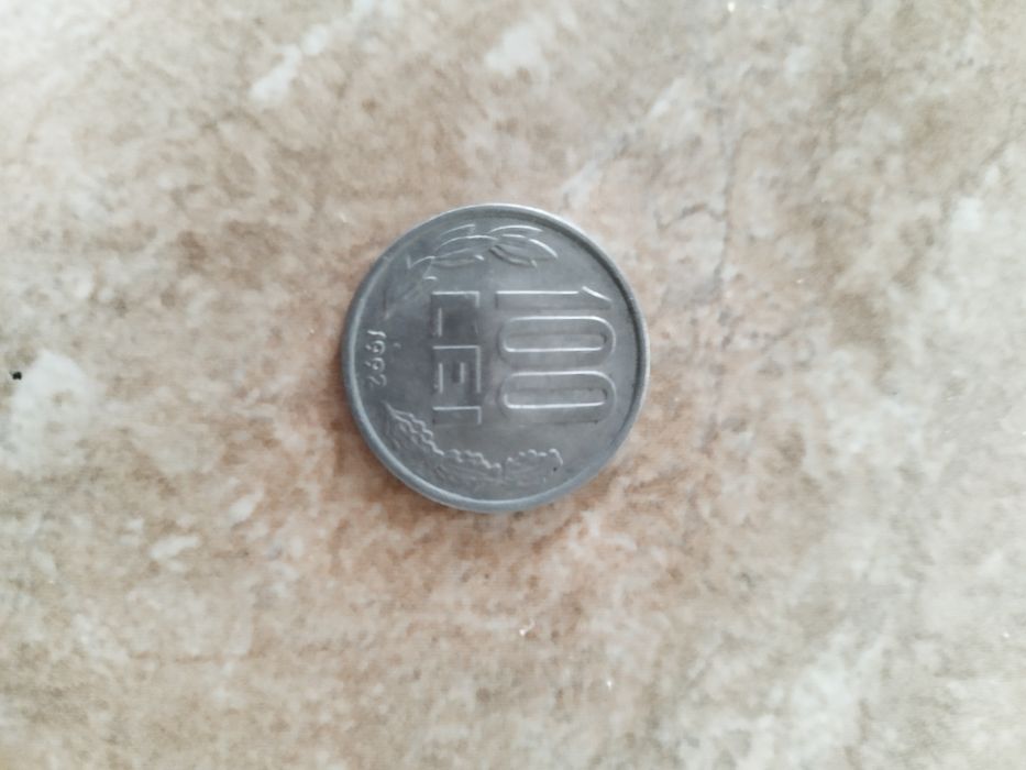 Monedă de 100 de lei Mihai Viteazul 1992 de colecție